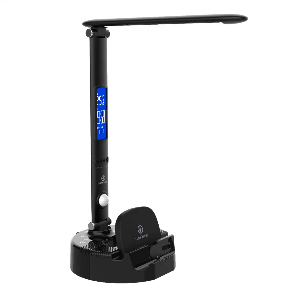
                      
                        Lumicharge III | LED Desk Lamp  with Wireless Charger, Bluetooth Speaker & App-Controls
                      
                    