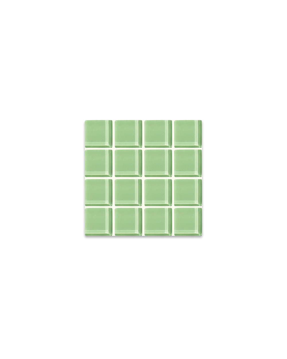 Glass Tile Coaster - It's Lime