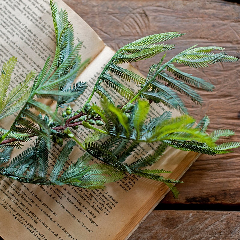 
                      
                        Artificial Faux Acacia Plant Stem 47" Tall
                      
                    