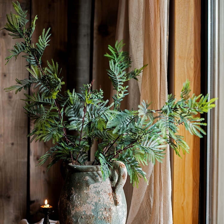 
                      
                        Artificial Faux Acacia Plant Stem 47" Tall
                      
                    