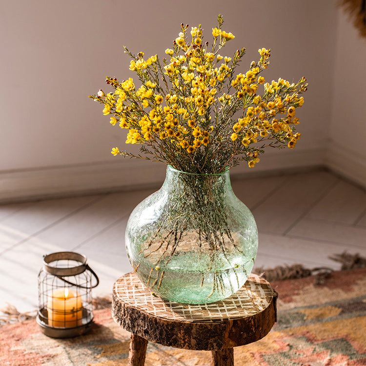 
                      
                        Large Artisan Glass Irregular Shape Vase
                      
                    
