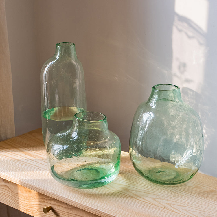 
                      
                        Large Artisan Glass Irregular Shape Vase
                      
                    