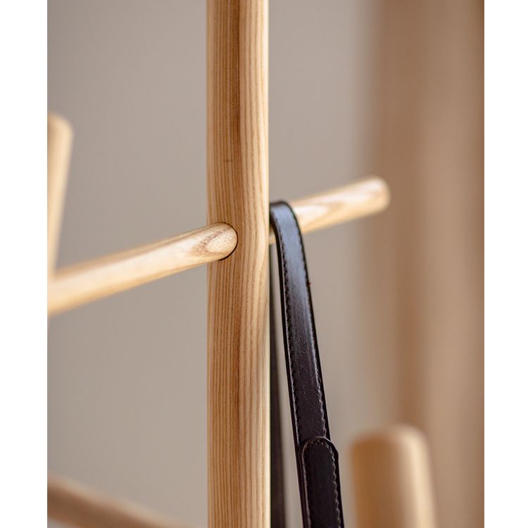 
                      
                        Solid Ash Wood Entryway Coat Rack
                      
                    