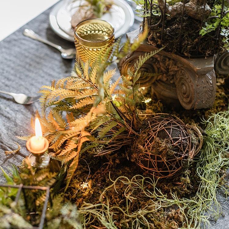 
                      
                        Artificial Fern Ball Faux Plant Fall Color
                      
                    