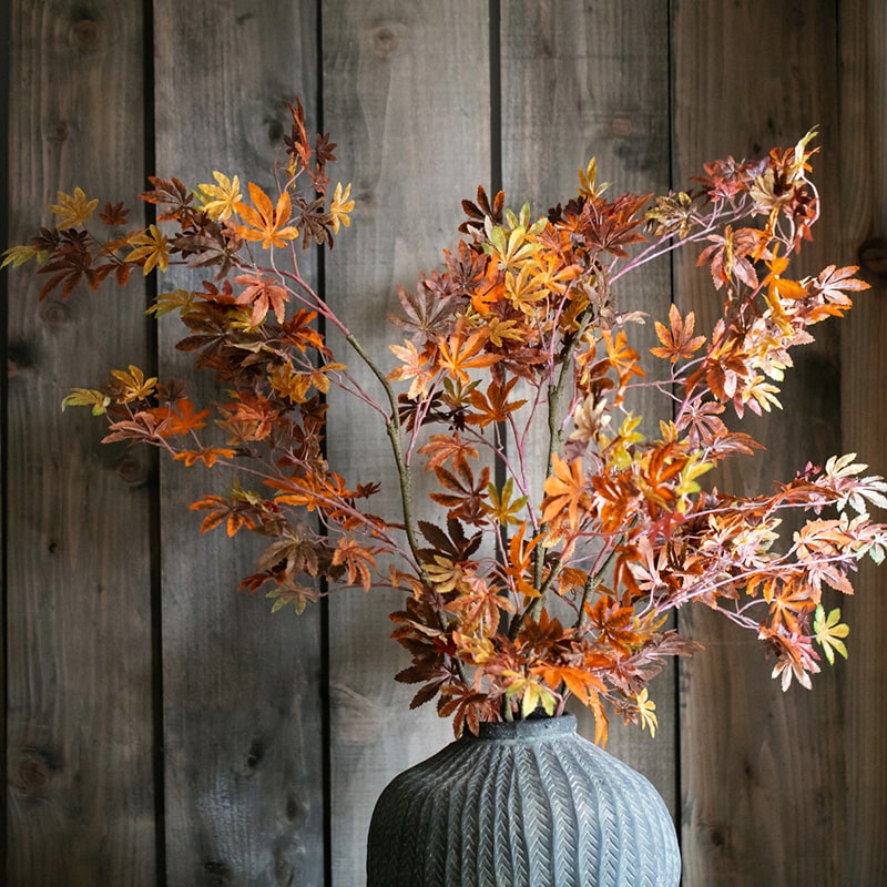 
                      
                        Artificial Fall Color Faux Maple Leaf Stem
                      
                    