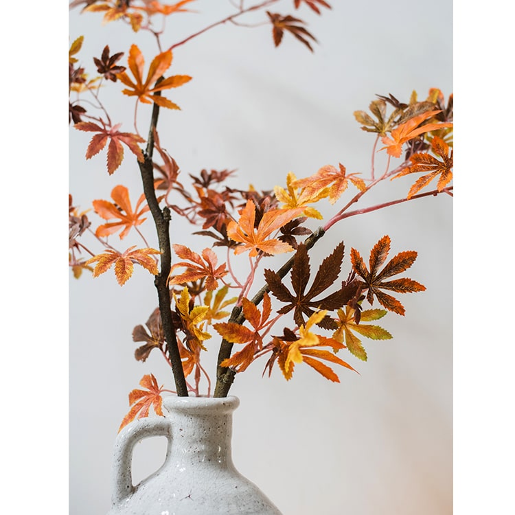 
                      
                        Artificial Fall Color Faux Maple Leaf Stem
                      
                    