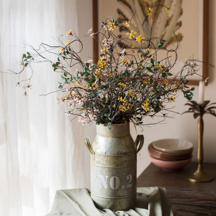 
                      
                        Faux Artificial Colorful Baby's Breath Vine Stem 27" Tall Silk
                      
                    