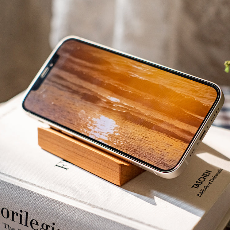 
                      
                        Solid Wood Cellphone Desktop Stand
                      
                    