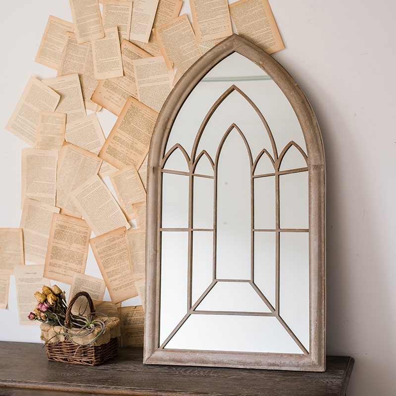 
                      
                        Rustic French Art Mirror
                      
                    