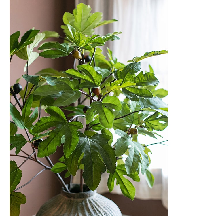 
                      
                        Artificial Faux Fig Leaf Stem
                      
                    
