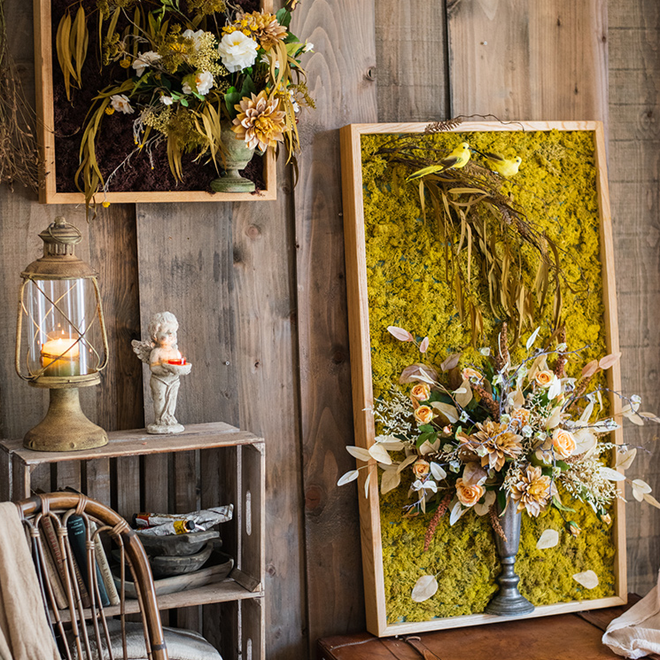 
                      
                        Artificial Plant Flowers Large Golden Bird Vase 3D Framed Wall Art
                      
                    