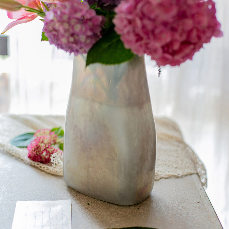 
                      
                        Gradient Color Art Glass Vase
                      
                    