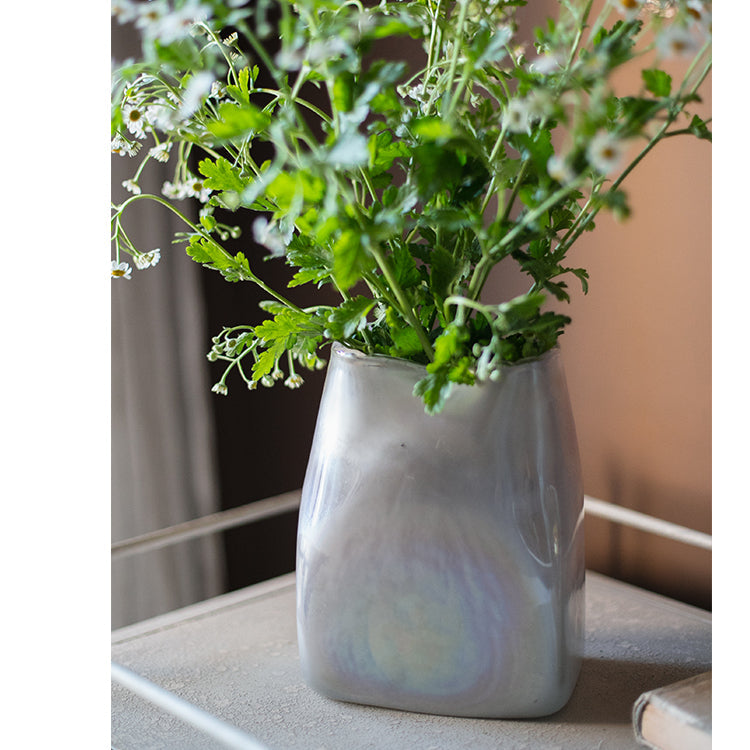 
                      
                        Gradient Color Art Glass Vase
                      
                    