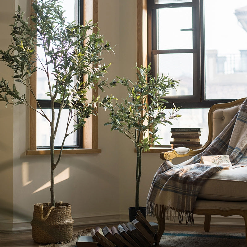 
                      
                        Artificial Silk Faux Olive Tree In Pot
                      
                    