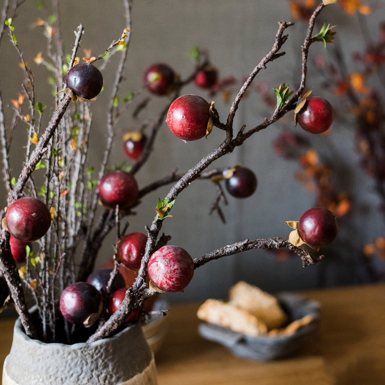 
                      
                        Artificial Silk Passion Fruit Stem 37" Tall
                      
                    