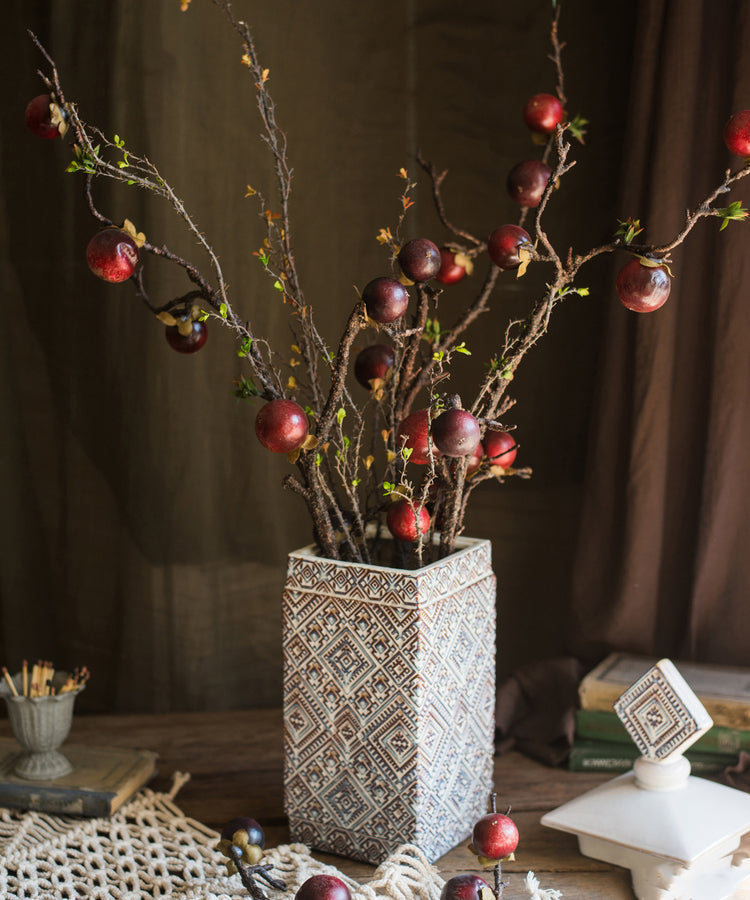 
                      
                        Artificial Silk Passion Fruit Stem 37" Tall
                      
                    