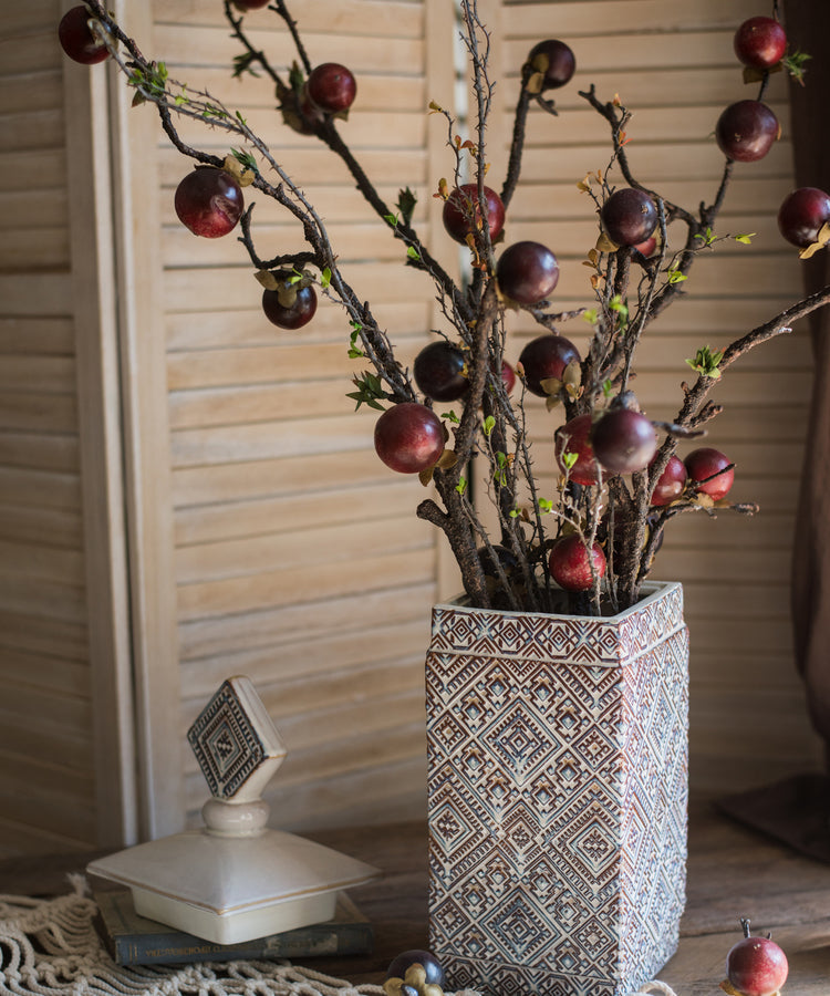 
                      
                        Artificial Silk Passion Fruit Stem 37" Tall
                      
                    