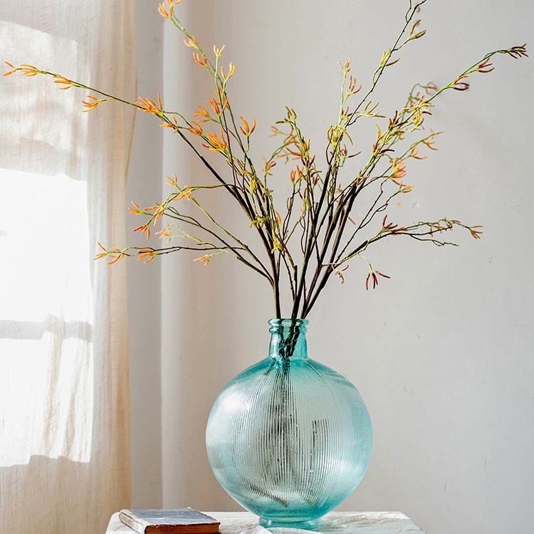 Artificial Japanese Zen Style Sedge Grass Stem 51.9" Tall
