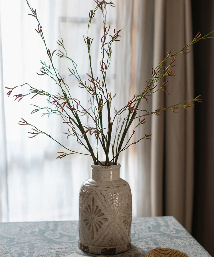 
                      
                        Artificial Japanese Zen Style Sedge Grass Stem 51.9" Tall
                      
                    