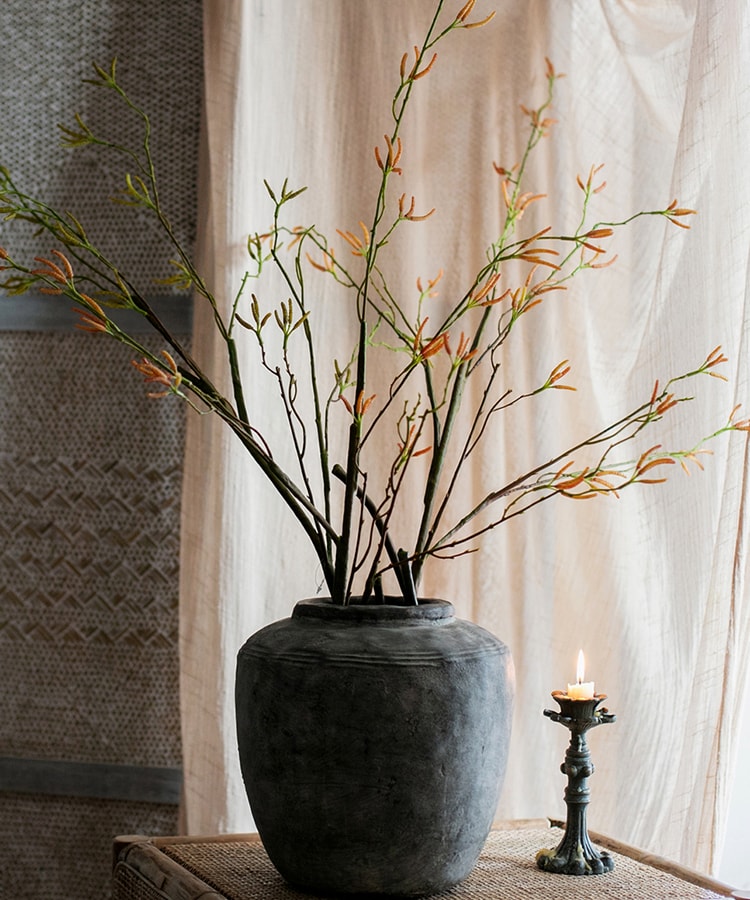 
                      
                        Artificial Japanese Zen Style Sedge Grass Stem 51.9" Tall
                      
                    