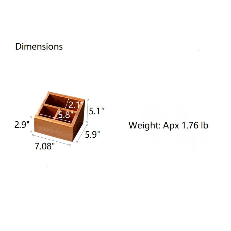 
                      
                        Solid Wood Desktop Organizer, Small
                      
                    
