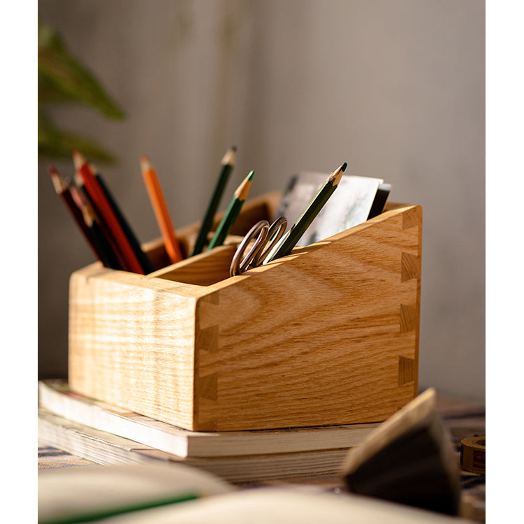 
                      
                        Solid Wood Desktop Organizer, Small
                      
                    