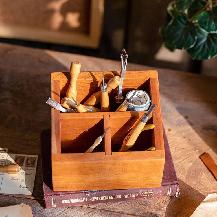 
                      
                        Solid Wood Desktop Organizer, Small
                      
                    