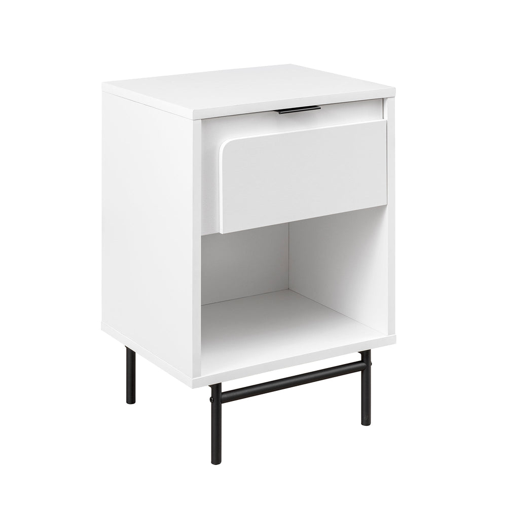 
                      
                        18" Contemporary 1-Drawer Nightstand
                      
                    