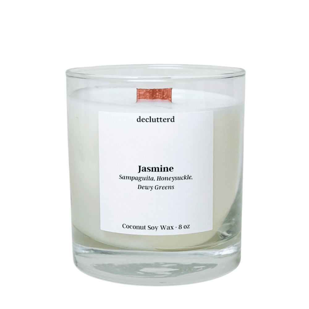 Jasmine Wood Wick Candle