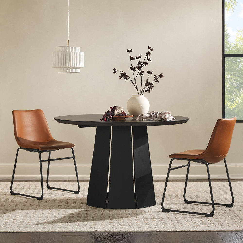 
                      
                        48" Round Solid Wood Pedestal Dining Table
                      
                    