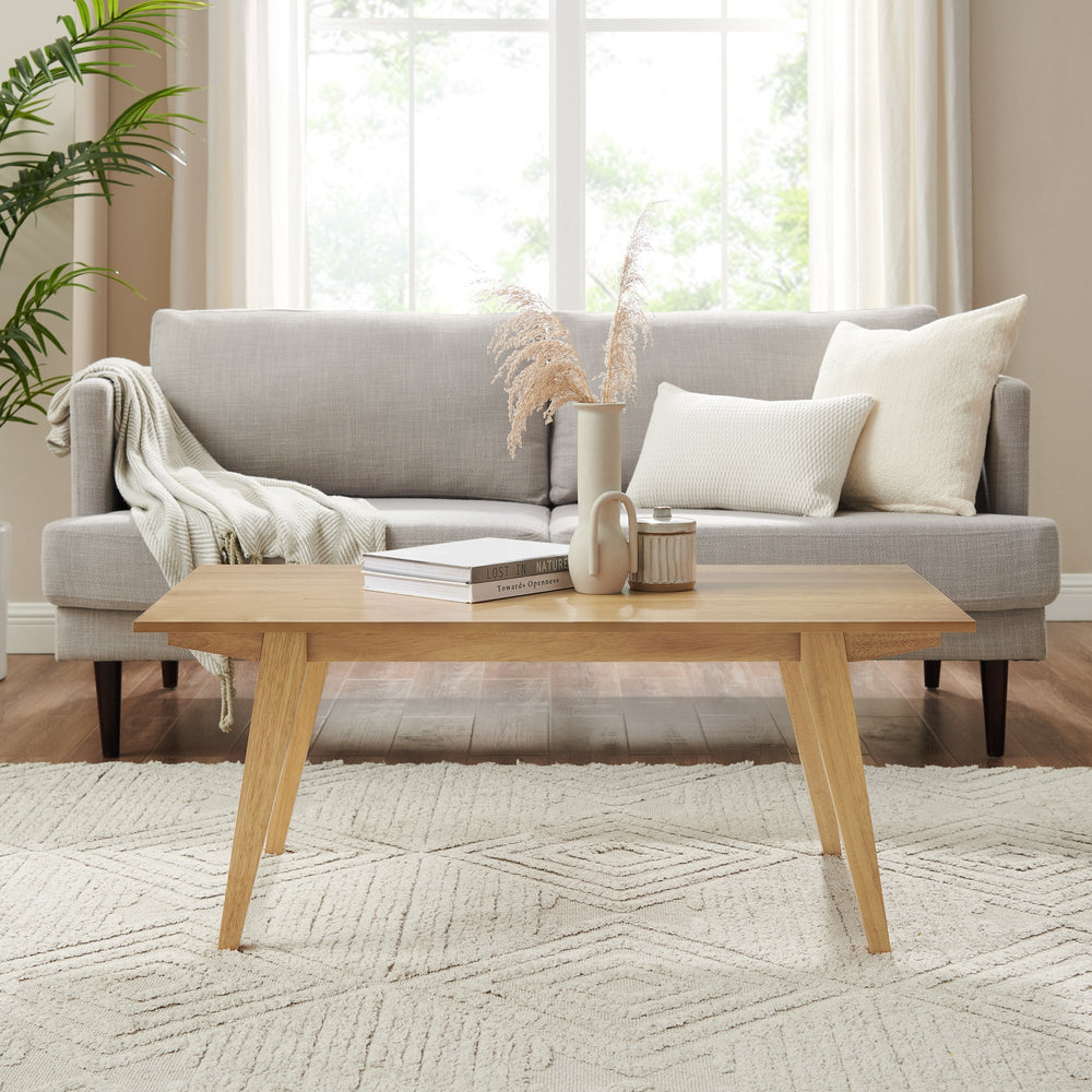
                      
                        Kochi Minimalist Solid Wood Rectangle Coffee Table
                      
                    