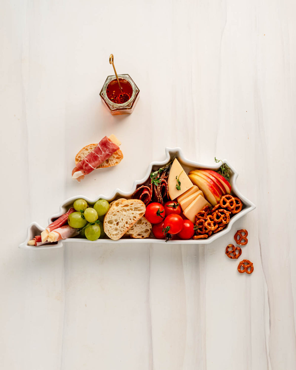 Kentucky State Porcelain Serving Dish
