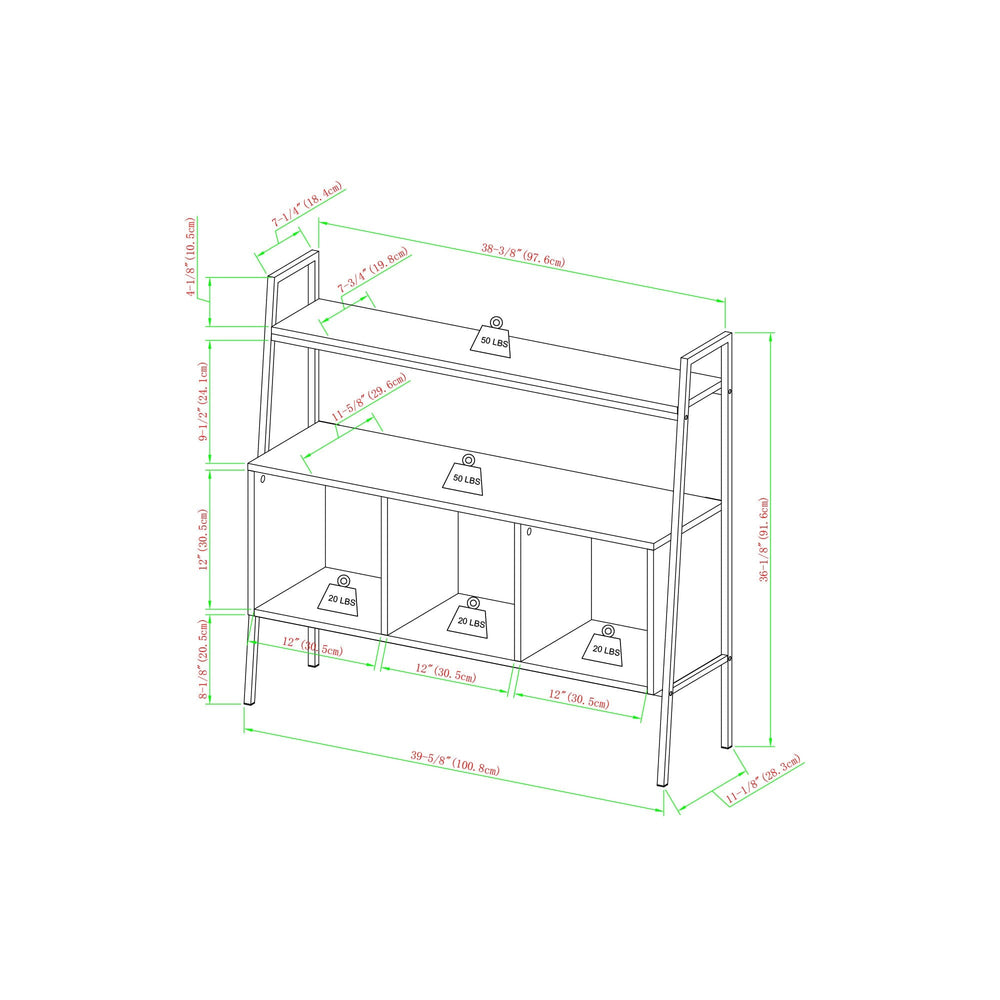 
                      
                        Arlo 40" 3 Cube Storage Shelf
                      
                    