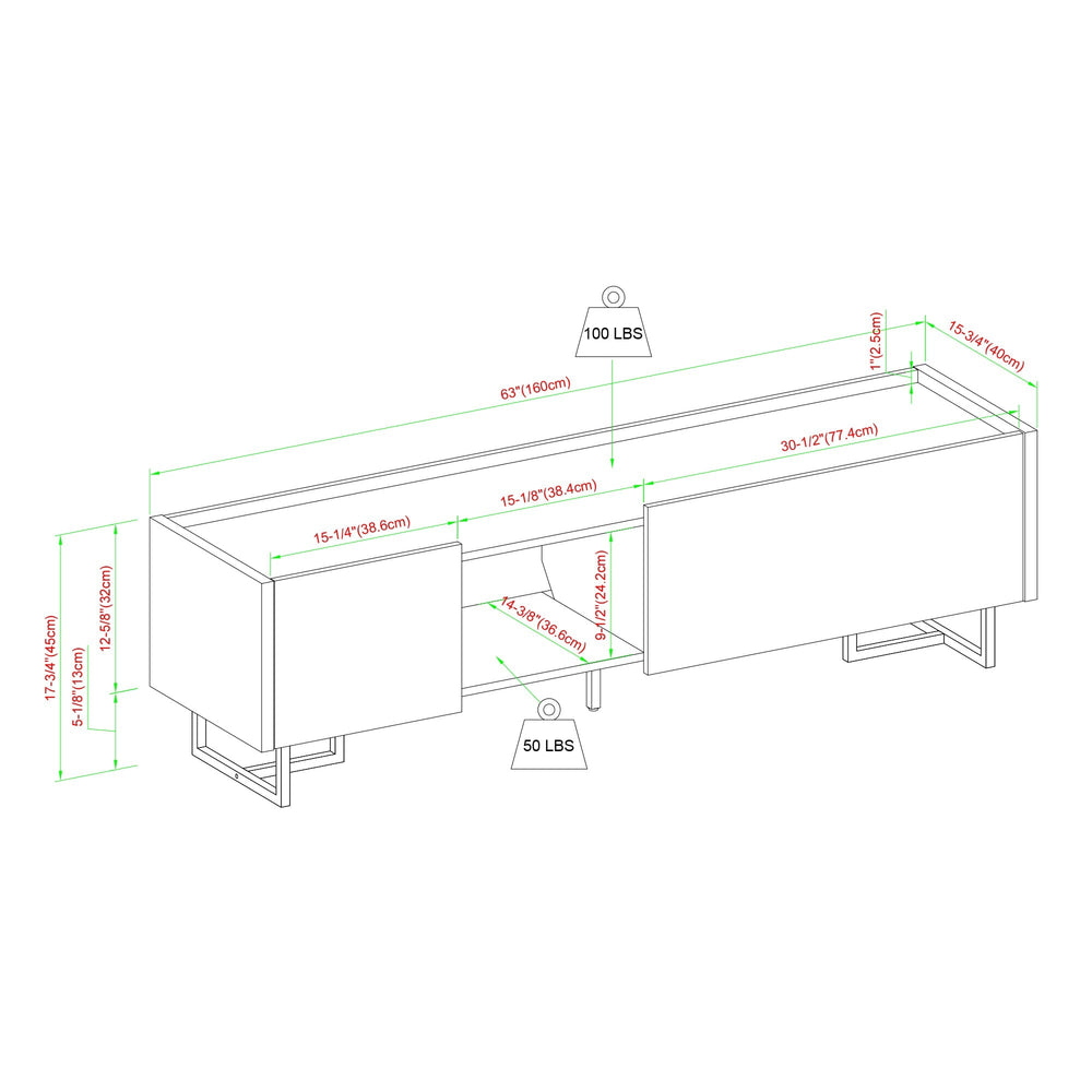 
                      
                        Arwin Minimalist Media Console
                      
                    