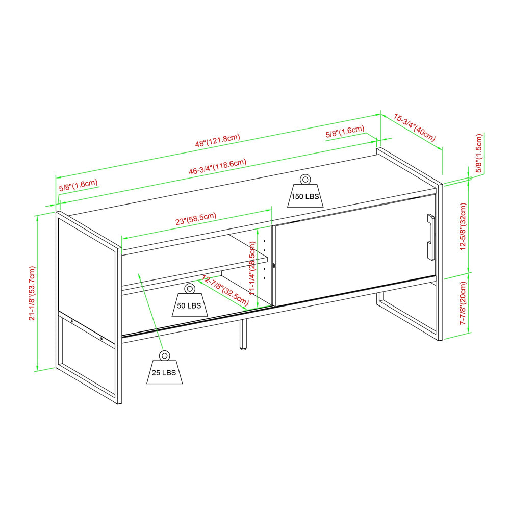
                      
                        Braxton Urban-Modern Media Console
                      
                    