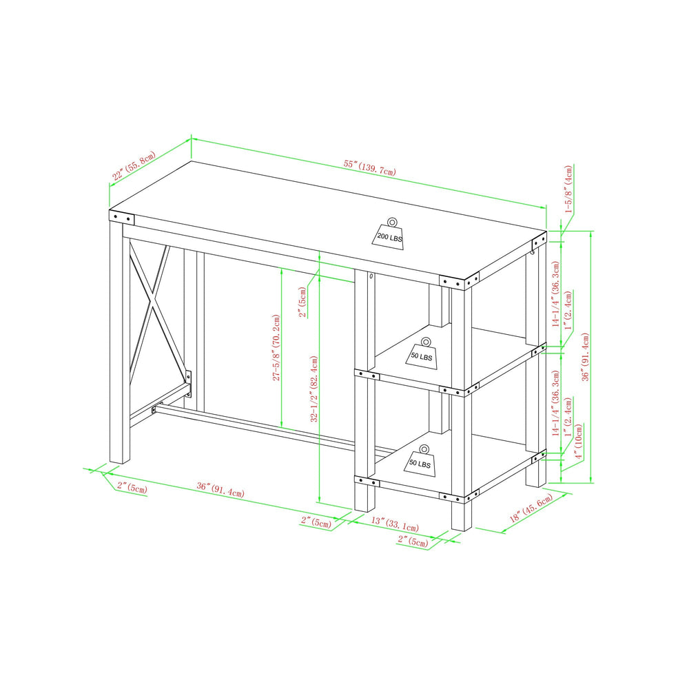 
                      
                        Metal X Storage Island
                      
                    