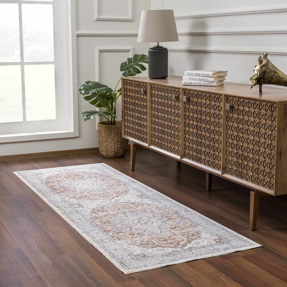 
                      
                        Emke Cream Washable Area Rug
                      
                    