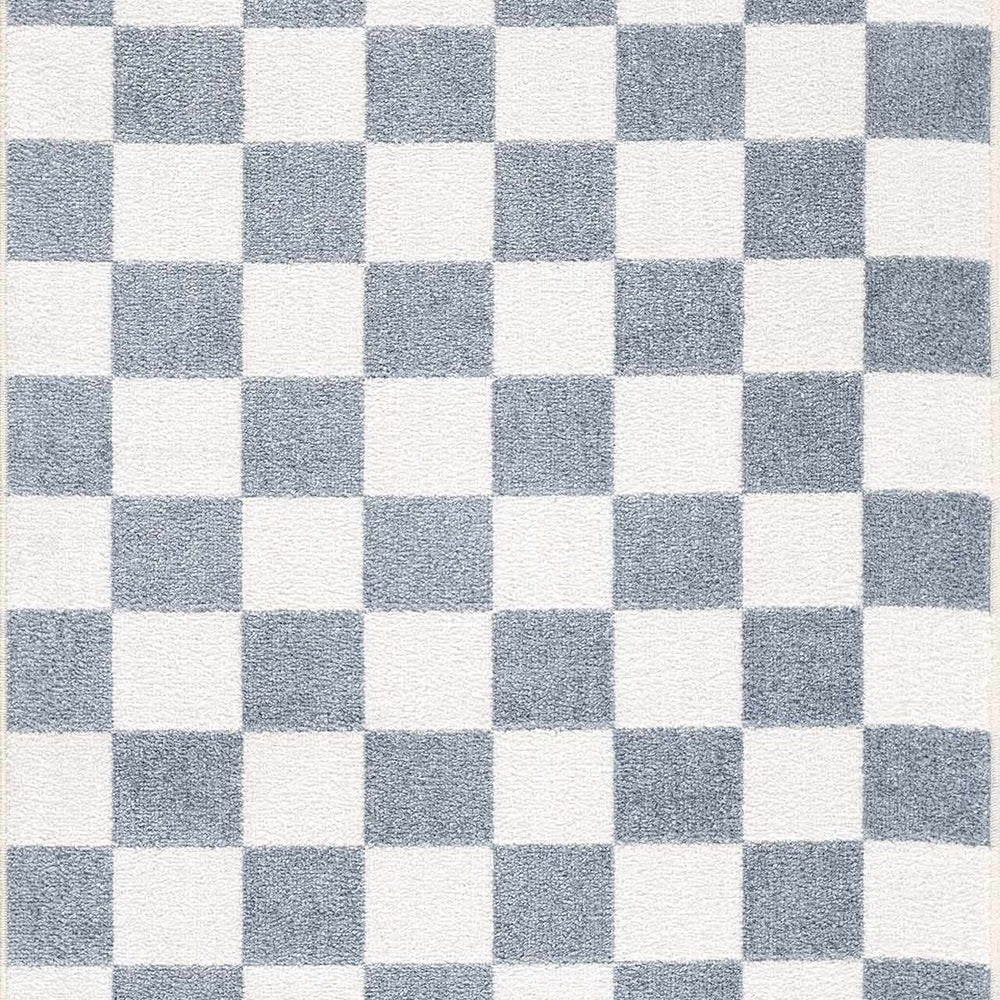 
                      
                        Brone Checkered Washable Area Rug
                      
                    