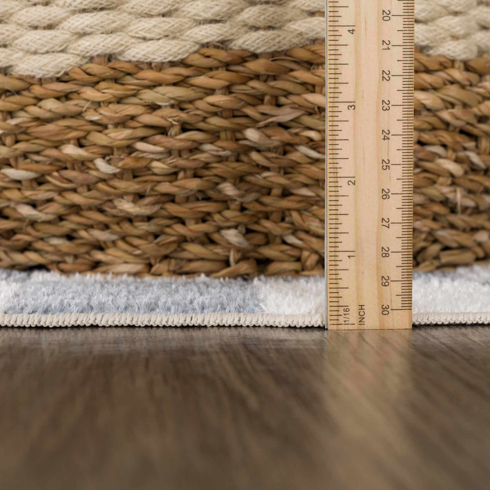 
                      
                        Brone Checkered Washable Area Rug
                      
                    