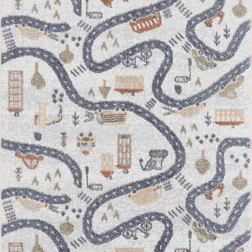 
                      
                        Mave Roads Washable Kids Rug
                      
                    