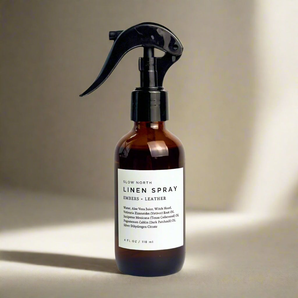 
                      
                        Room & Linen Spray | Embers + Leather
                      
                    