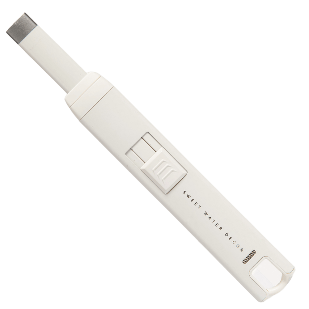 
                      
                        Slate White Electric Lighter, Large
                      
                    