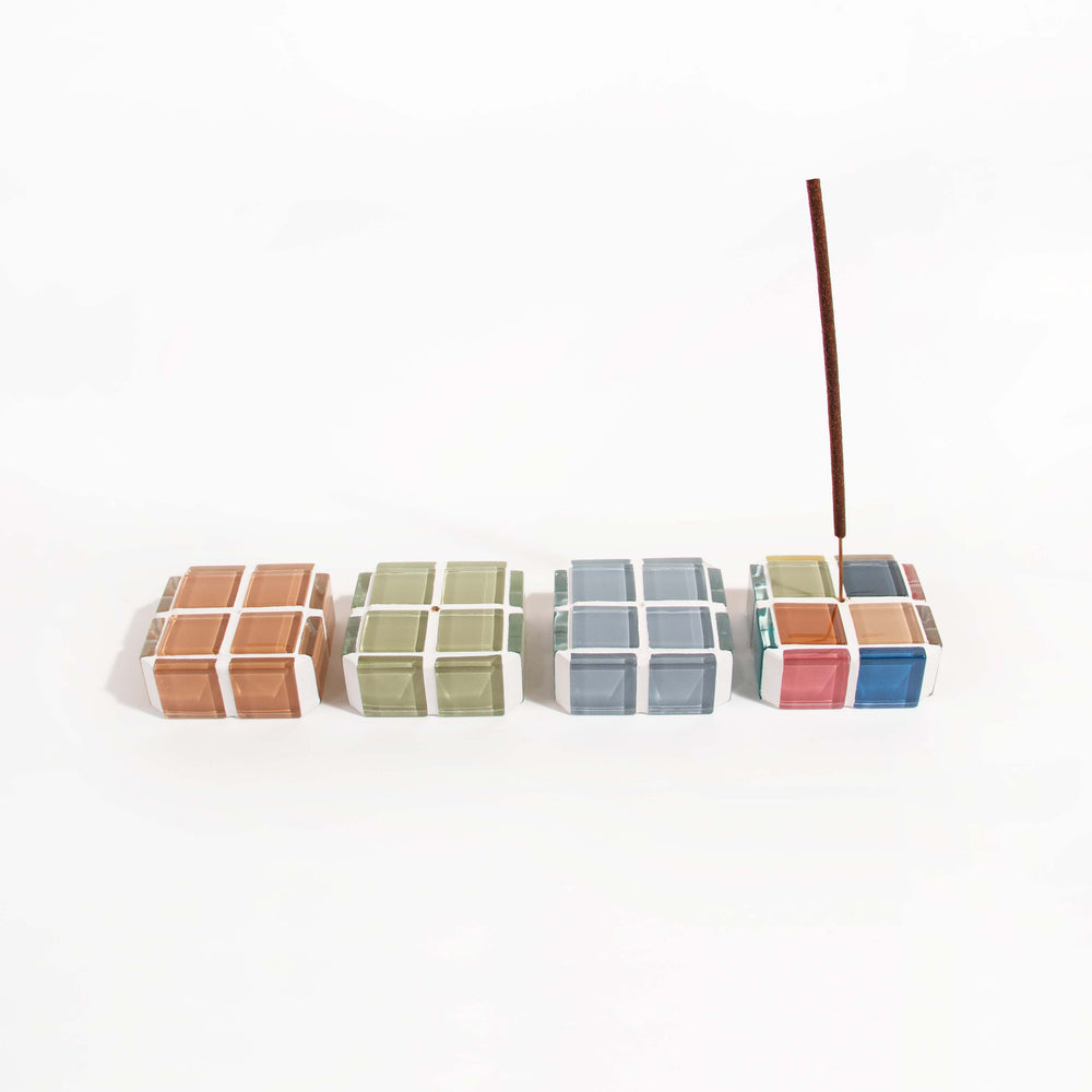 
                      
                        Glass Tile Incense Holder - It's Cloudy
                      
                    
