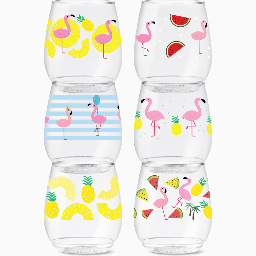 Let's Fla-mingle - POP 14oz Vino