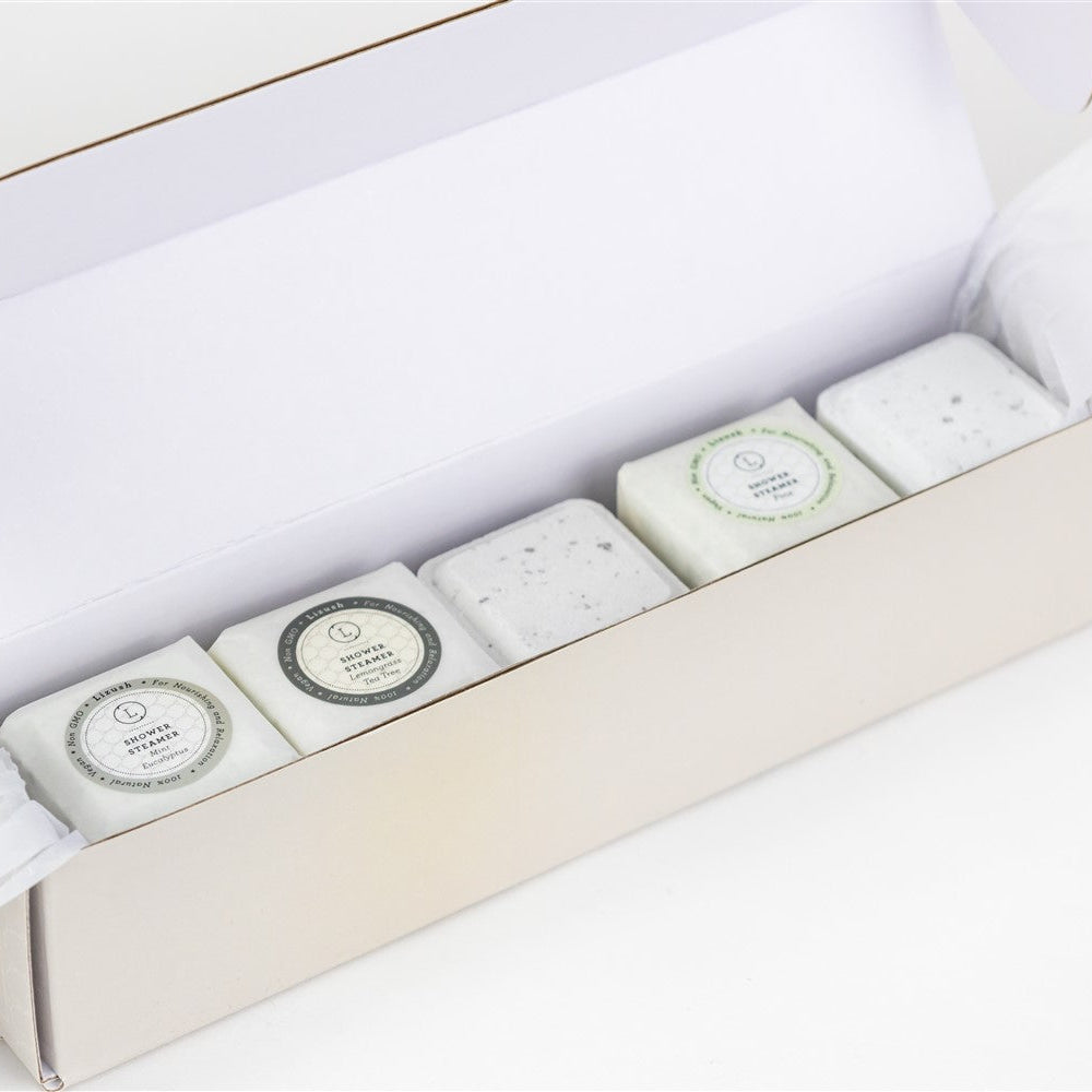 
                      
                        Earthy Scented Shower Steamer Gift Set, Set of 5
                      
                    