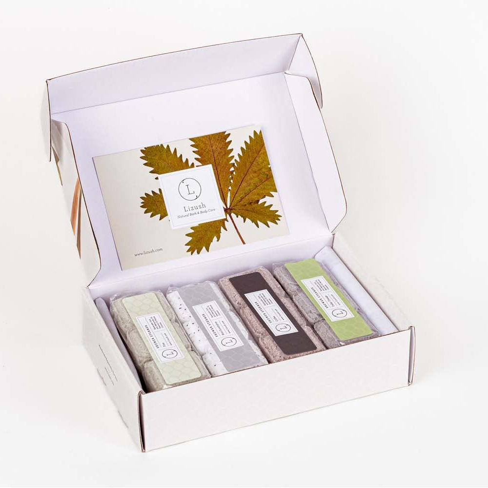 
                      
                        Earthy Scented Shower Steamer Gift Set, Set of 12
                      
                    