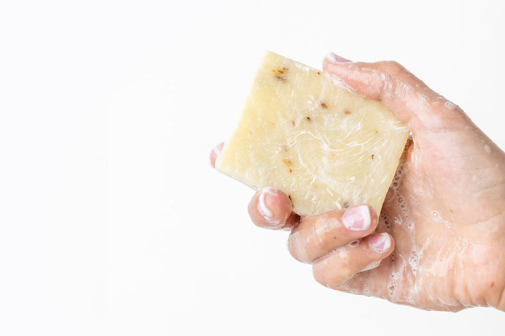 
                      
                        Natural Cold Process Soap Bar with Essential Oils, Lavender
                      
                    