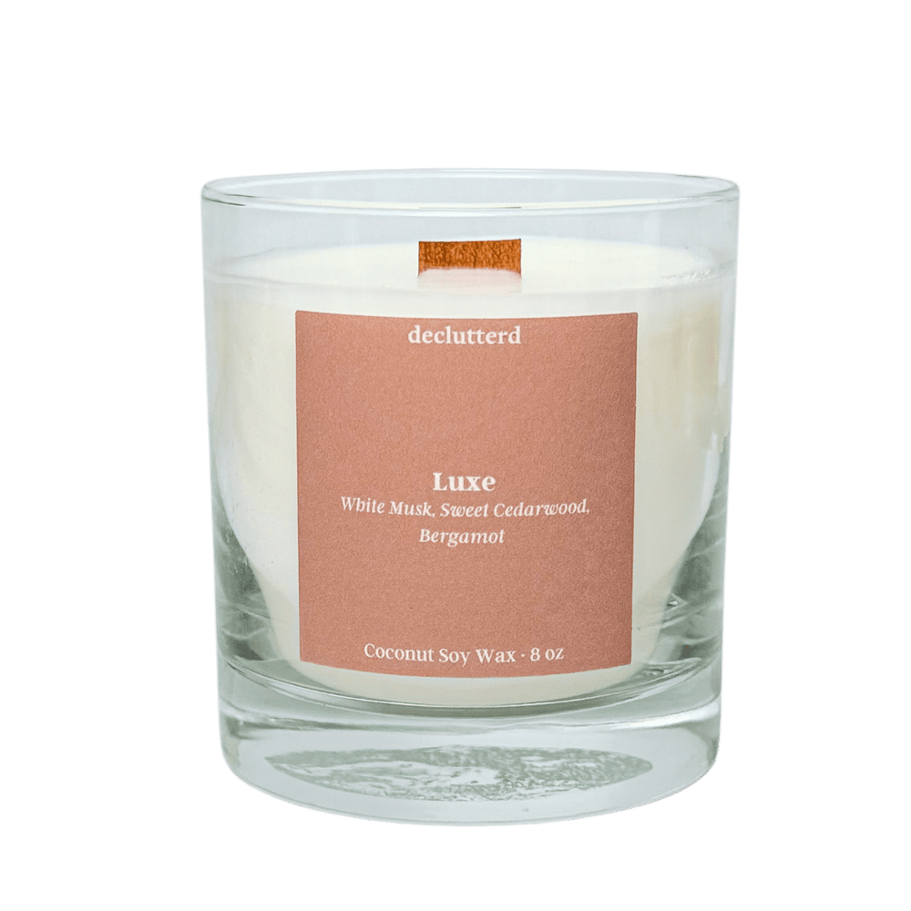 Luxe Wood Wick Candle