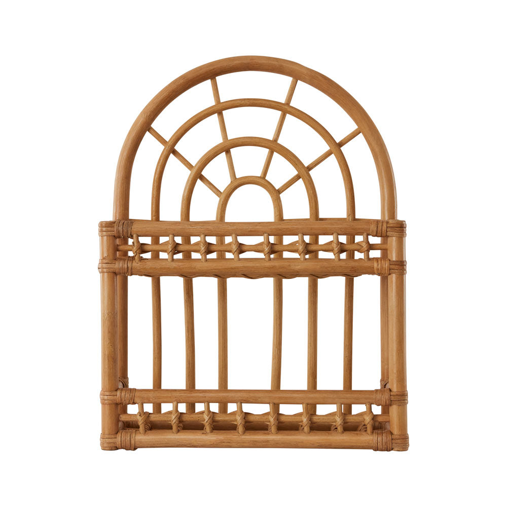 Rainbow Rattan Shelf - Nature