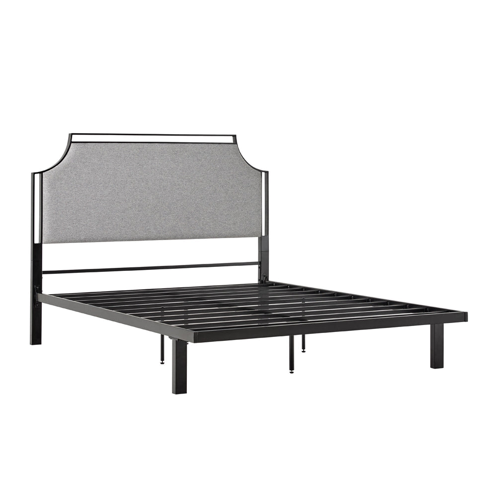 
                      
                        Mimi Upholstered Traditional Metal Queen Bed
                      
                    